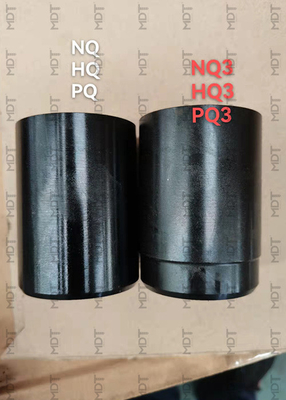 Cano de núcleo de perfuração de 70 mm de diâmetro cano de núcleo de tubo duplo preto