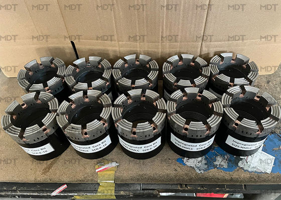 Qualidade  ISO9001 Standard NMLC BMLC NMLC HMLC Impregnated Diamond Core Bits For Granite fábrica