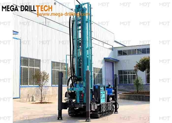 equipamento de perfuração hidráulico de Rig For Water Well Crawler da perfuração giratória da esteira rolante da profundidade de 280m