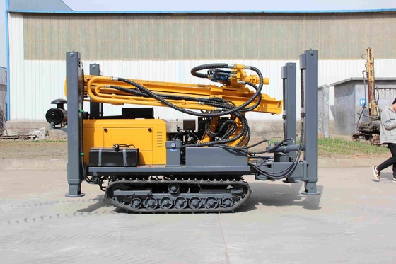 Equipamento automático de perfuração de poços de água para zonas planas e montanhosas