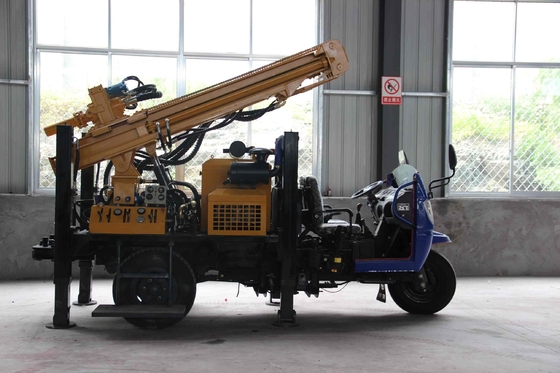 Máquina de perfuração portátil com motor hidráulico para poço de água