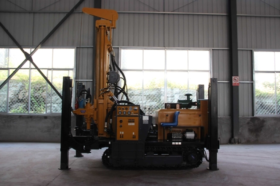 Caixa de engrenagens de fundição integrada Rig de perfuração comercial de poços de água com motor Yuchai