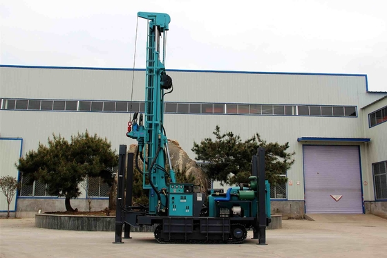 Máquina de perfuração de poços de água com bomba de óleo hidráulica e motor Yuchai de 75 kW