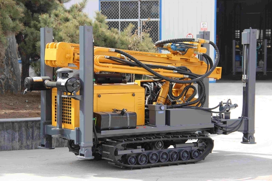 Equipamento portátil de perfuração de poços de água com motor turboalimentado Yuchai de 55 kW