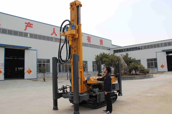 Equipamento portátil de perfuração de poços de água com motor turboalimentado Yuchai de 55 kW