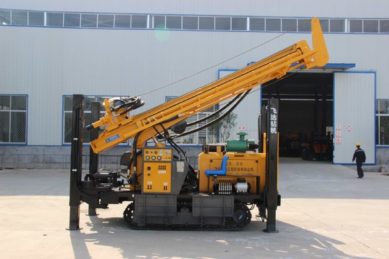 Equipamento de perfuração de poços de água portáteis, com motor Yuchai de 65 kW