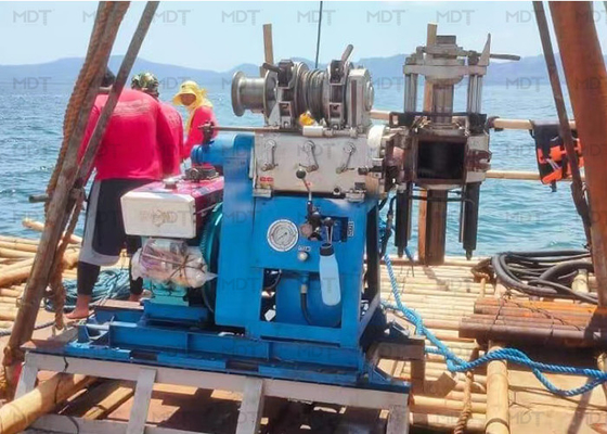 Equipamento de perfuração do eixo do motor diesel de 300 mm amplamente utilizado