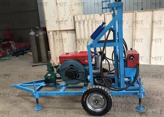Compressor portátil da máquina de perfuração de poços de água para perfuração de poços de água preço da máquina de perfuração de poços hidráulicos