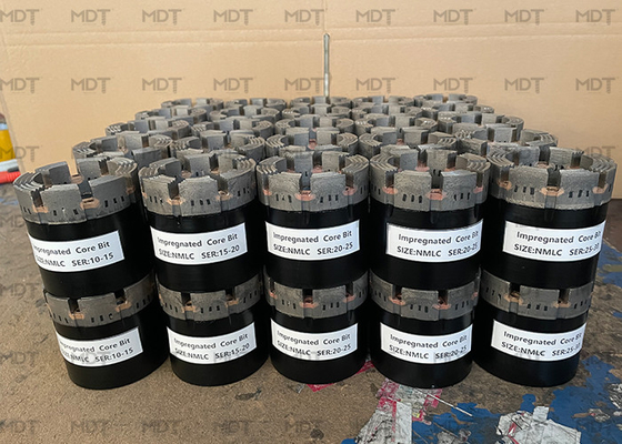 NMLC impregnou a investigação de Diamond Core Bits For Soil