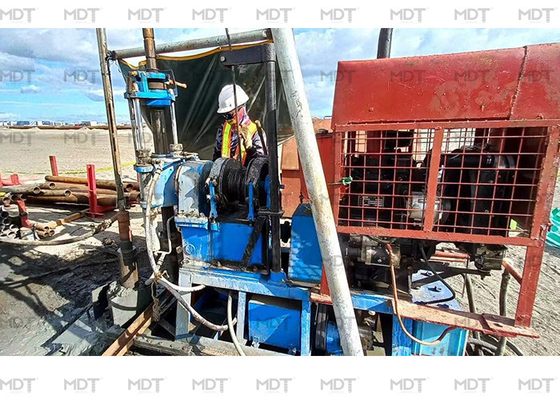 Equipamento de perfuração de eixo com certificação ISO9001 200 m de profundidade para construção