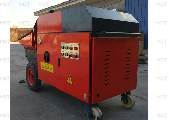Máquina robótica de concreto projetado de bomba dupla de 8m³/H para construção