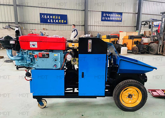 Máquina do Shotcrete da mistura de MDT-15 Mini Portable Self Loading Wet