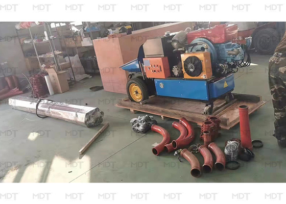 Máquina de concreto projetado de 8m³/H 15KW ， Máquina misturadora de cimento de concreto