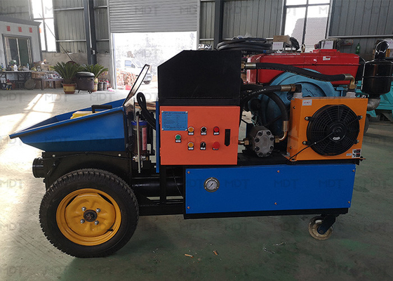 Máquina de concreto projetado de 8m³/H 15KW ， Máquina misturadora de cimento de concreto
