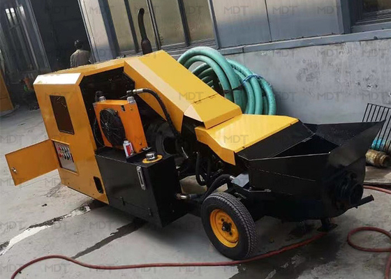 Máquina misturadora de concreto universal amarela 380V padrão ISO9001