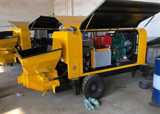 Bomba de argamassa de concreto montada em reboque de 15m³/H MEGA DRILLTECH