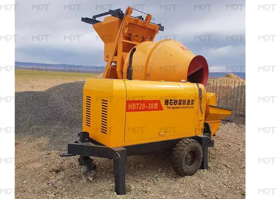 Bomba de argamassa de concreto montada em reboque de 15m³/H MEGA DRILLTECH
