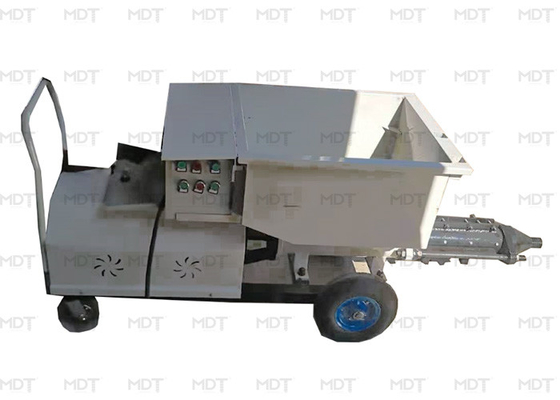 Bomba de argamassa de cimento pneumática leve de 5,5 KW de pequeno volume