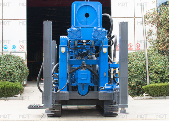 Cor azul geotécnical de Diamond Hydraulic Crawler Drilling Rig