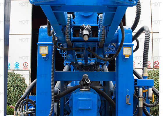 Cor azul geotécnical de Diamond Hydraulic Crawler Drilling Rig