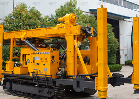 Máquina de furo boa profunda hidráulica do equipamento de perfuração 400m da esteira rolante de MDT 5
