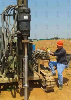 Esteira rolante hidráulica diâmetro furado da máquina de perfuração 300mm da pilha