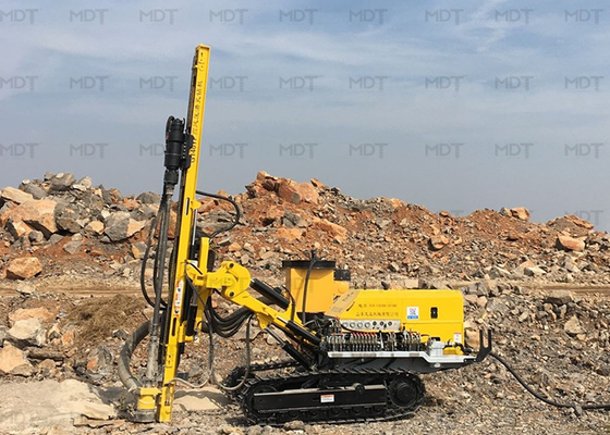 Máquina de perfuração DTH de alta pressão de ar rotativo flexível alta capacidade de escalada