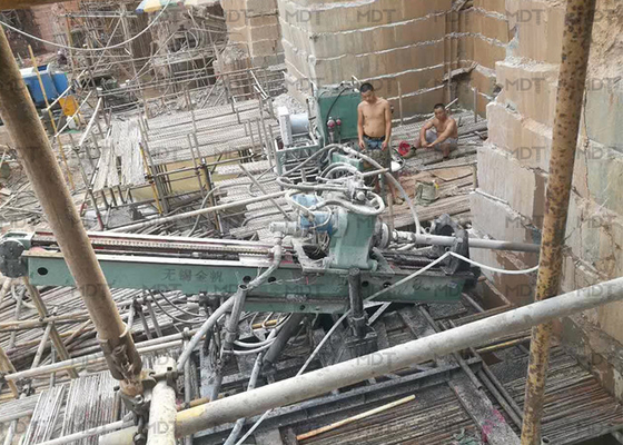 Plataforma de empilhamento rotativo hidráulico portátil de 100 metros montado em plataforma