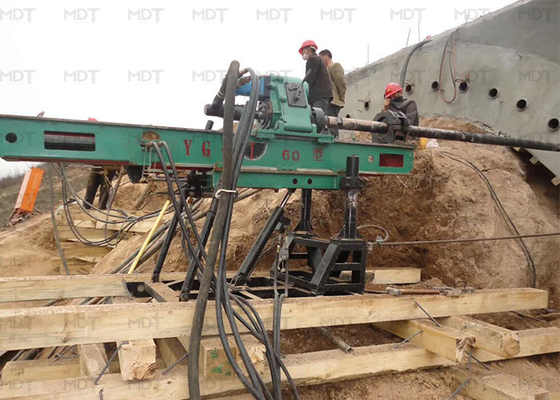 Âncora de 22KW 80m que fura Rig Hydraulic Crawler Drill Machine