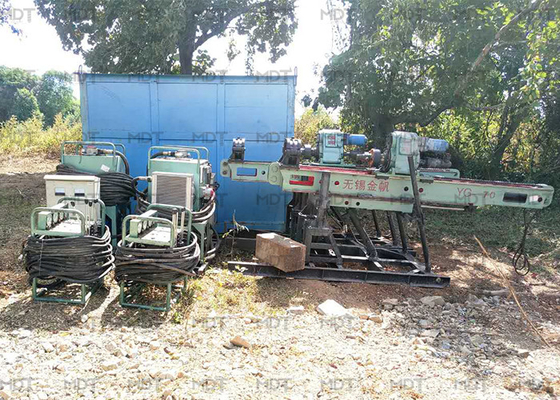 Âncora de 22KW 80m que fura Rig Hydraulic Crawler Drill Machine