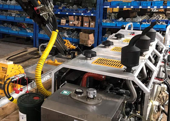 Movimento portátil da máquina de perfuração da perfuração da profundidade MEGA de 800m facilmente