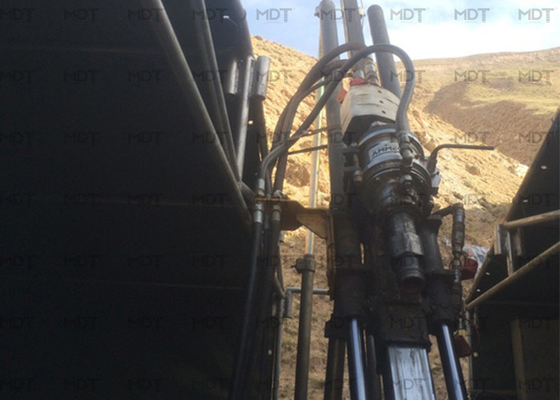 Perfuração de núcleo de teste Rig Diamond Drill Rigs Portable do solo 55KN