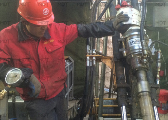 Perfuração de núcleo de teste Rig Diamond Drill Rigs Portable do solo 55KN