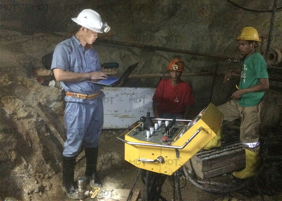 Máquina de perfuração Diamond Drill Rig Hydraulic subterrâneo do túnel de 1000 medidores