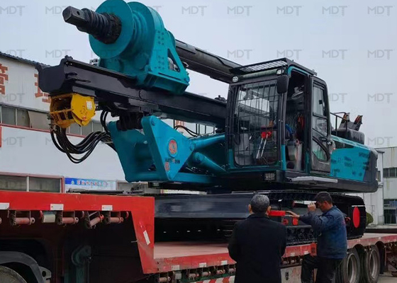Máquina de perfuração de estacas com furo de 1600 mm máquina de empilhamento hidráulico multiuso