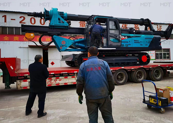 Máquina de perfuração de estacas com furo de 1600 mm máquina de empilhamento hidráulico multiuso