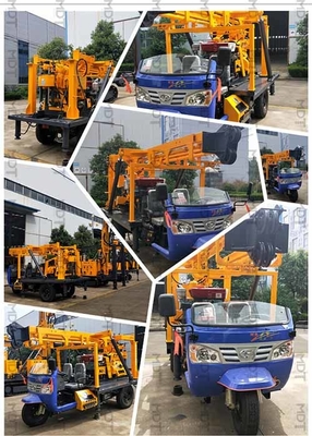 Eixo Geological hidráulico que fura Rig Portable Borehole Drilling Machine
