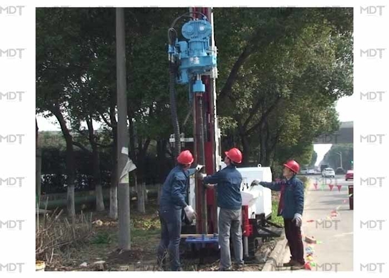 50 âncora do medidor 55KN que fura Rig Rotary Drilling Machine Blue