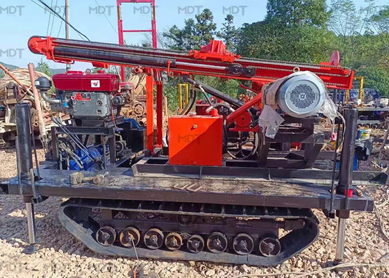 Máquina de perfuração de âncora de 60 metros de construção subterrânea hidráulica completa