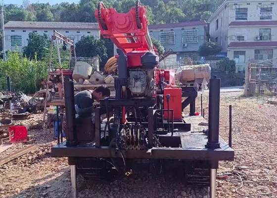 Máquina de perfuração de âncora de 60 metros de construção subterrânea hidráulica completa
