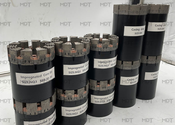 ISO9001 impregnou Diamond Core Bits