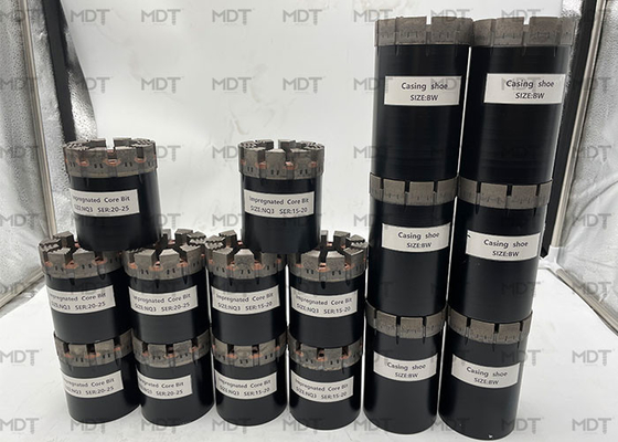ISO9001 impregnou Diamond Core Bits