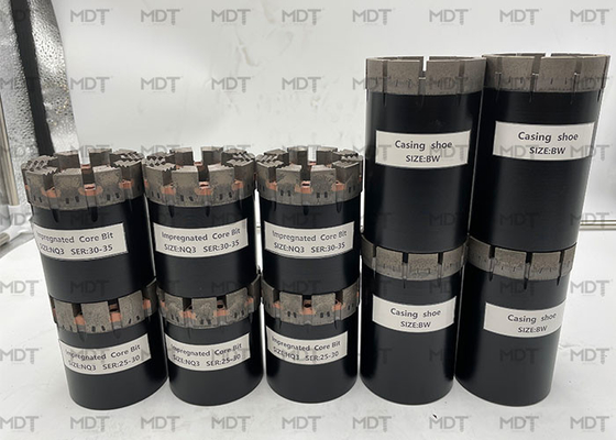 ISO9001 impregnou Diamond Core Bits