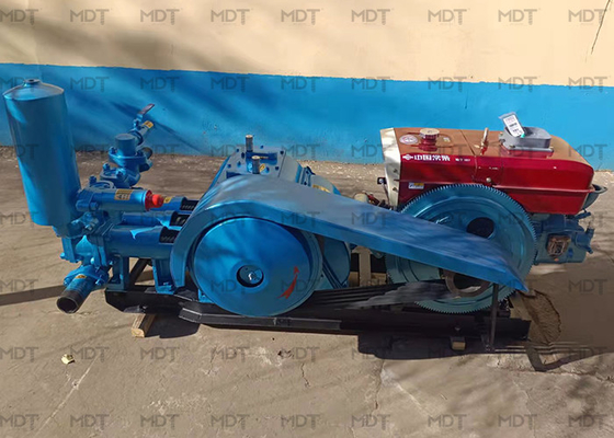 Bomba de lama de perfuração horizontal triplex bomba de pistão de dupla ação alternativo