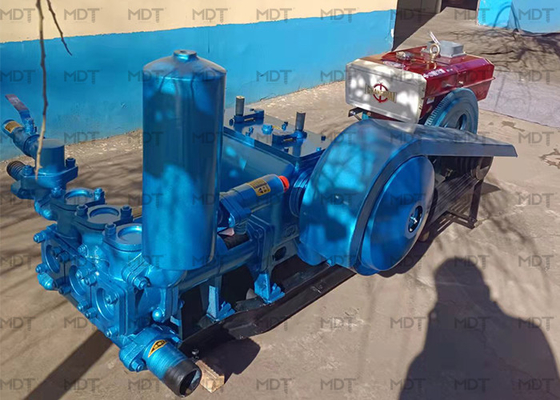 Bomba de lama de perfuração horizontal triplex bomba de pistão de dupla ação alternativo