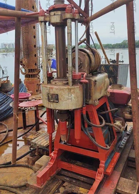 instrumento da perfuração de 100kN Max Lifting Force Deep Hole com velocidade 0-120r/min giratória