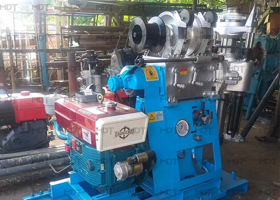 Equipamento de perfuração 0-100m/min do eixo de Q345B que iça a dimensão da velocidade 11.5m*2.5m*3.2m