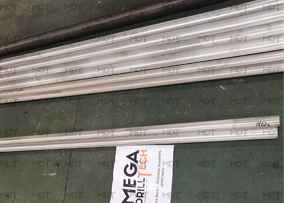 Comprimento triplo de furo de aço inoxidável do tubo 1.5m do tambor de núcleo NQ3
