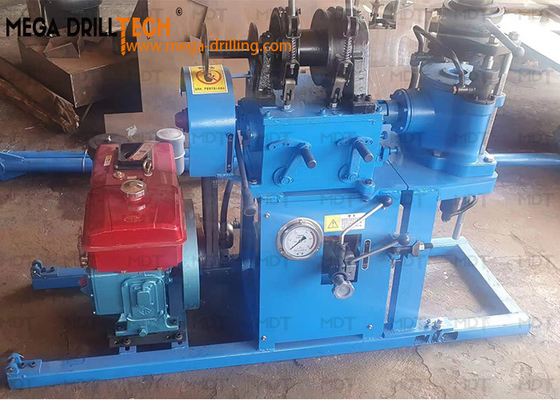 Poço de água que fura o azul portátil de Diamond Core Drill Rig Small