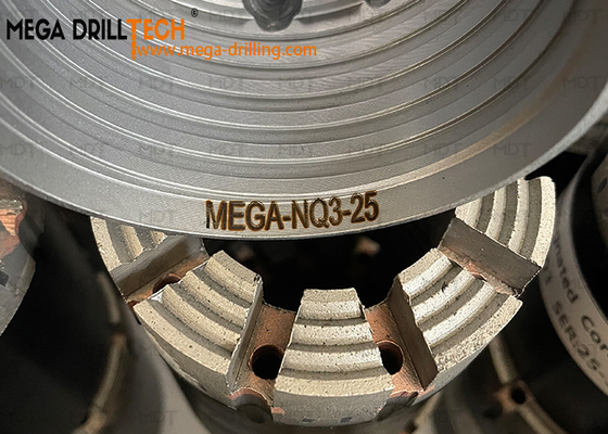 Brocas diamantadas impregnadas NQ3